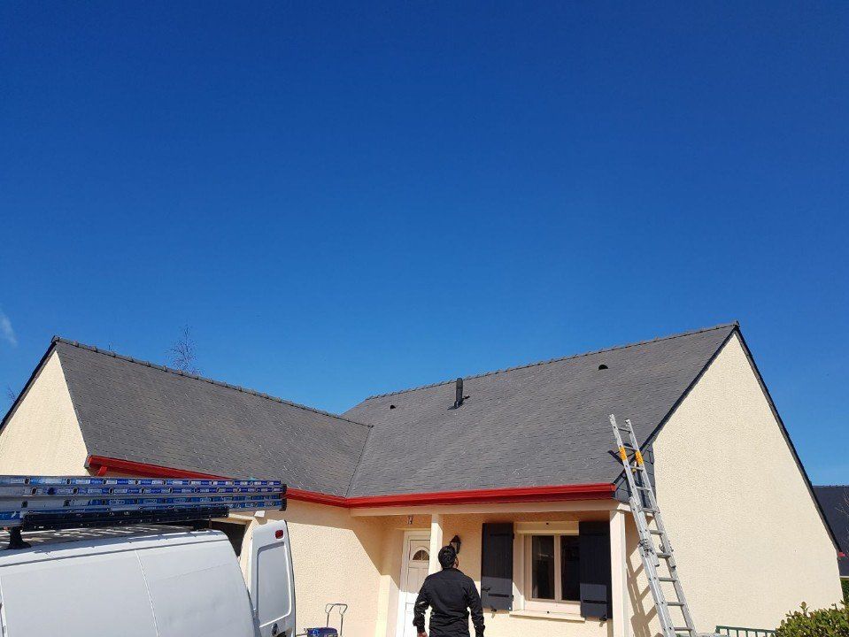 Travaux sur la zinguerie et toiture