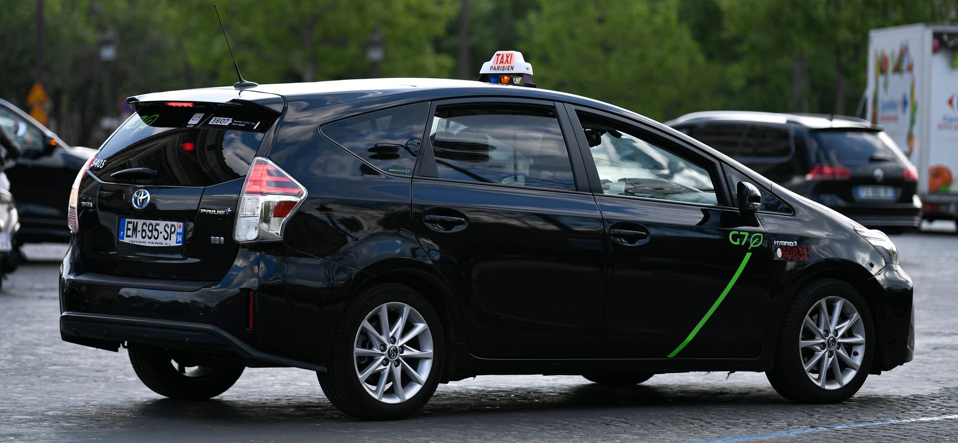 taxi G7 en circulation