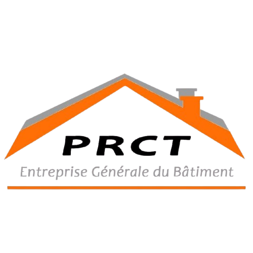 Vue en coupe d'une maison montrant le toit, les murs, les fenêtres, les planchers et les poutres de fondation.