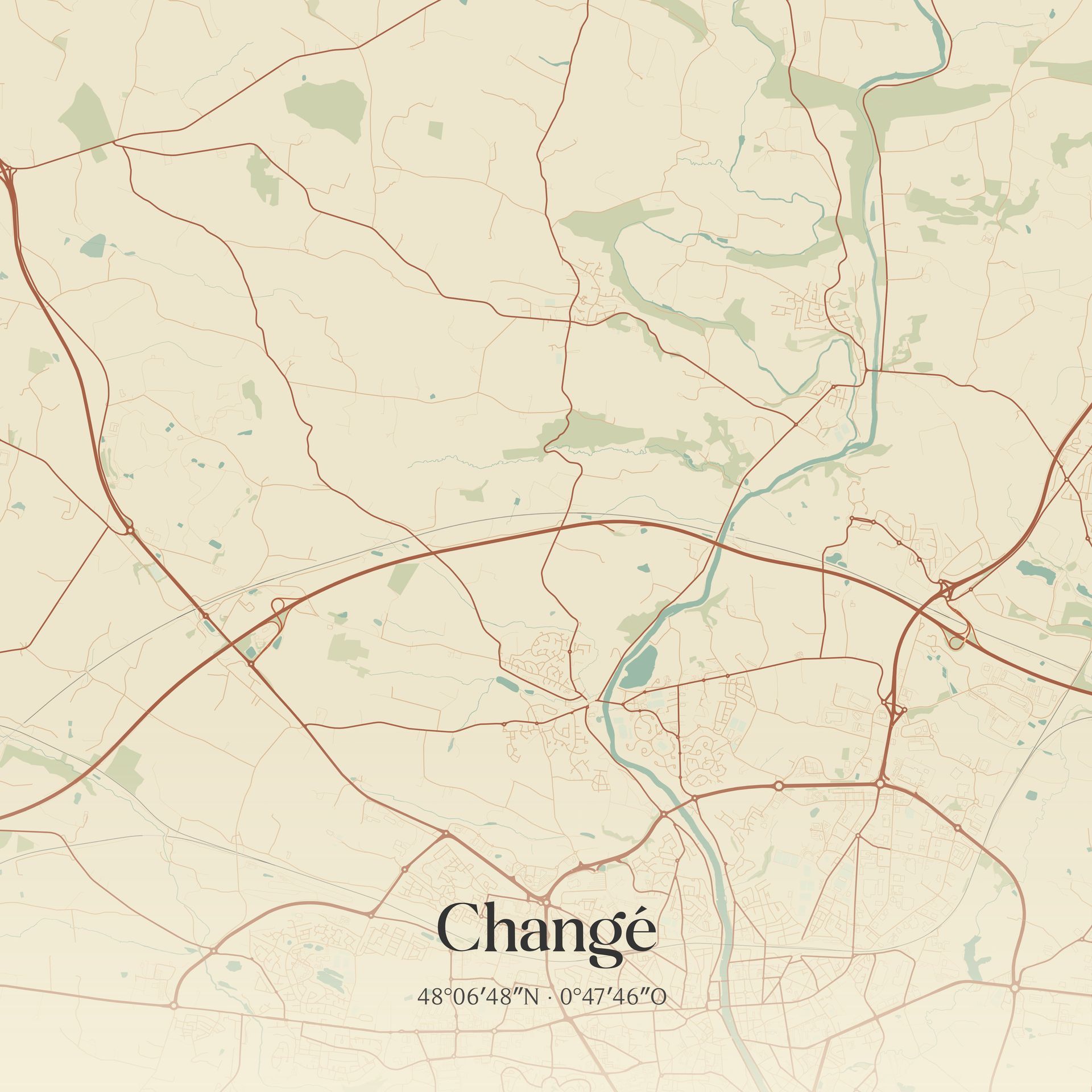 Carte de Changé.