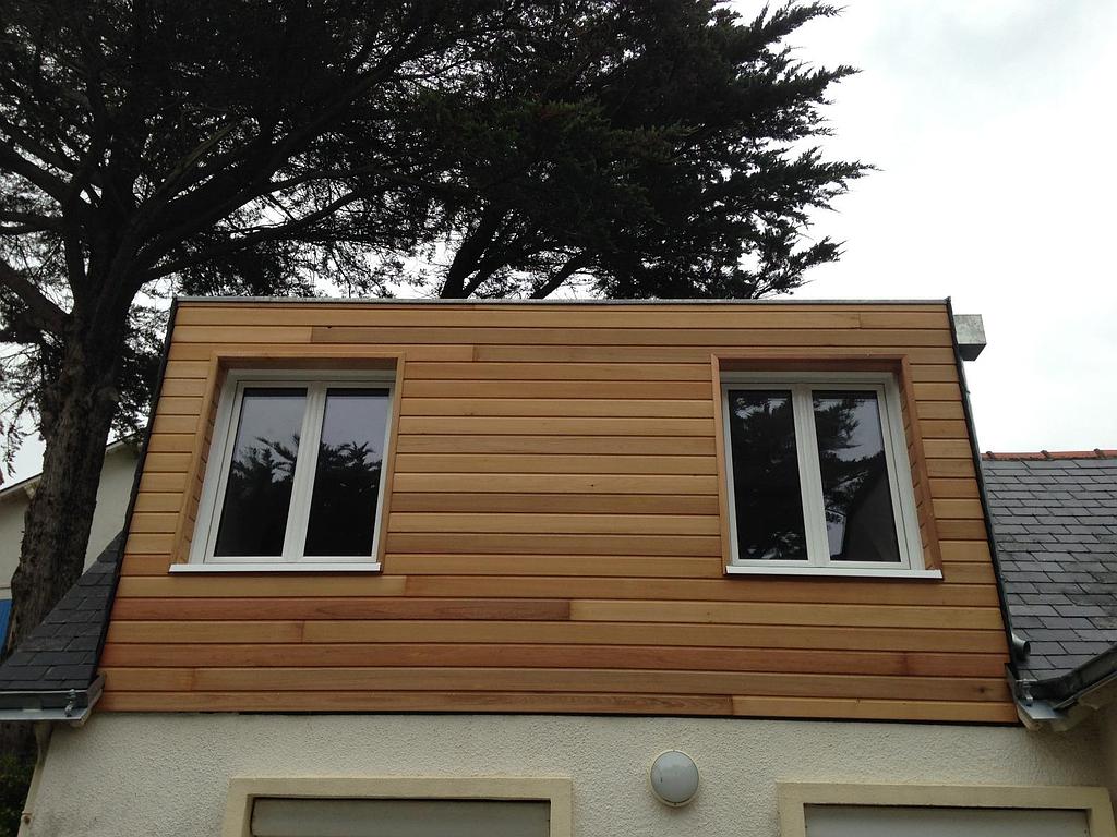 Fenêtre et bardage