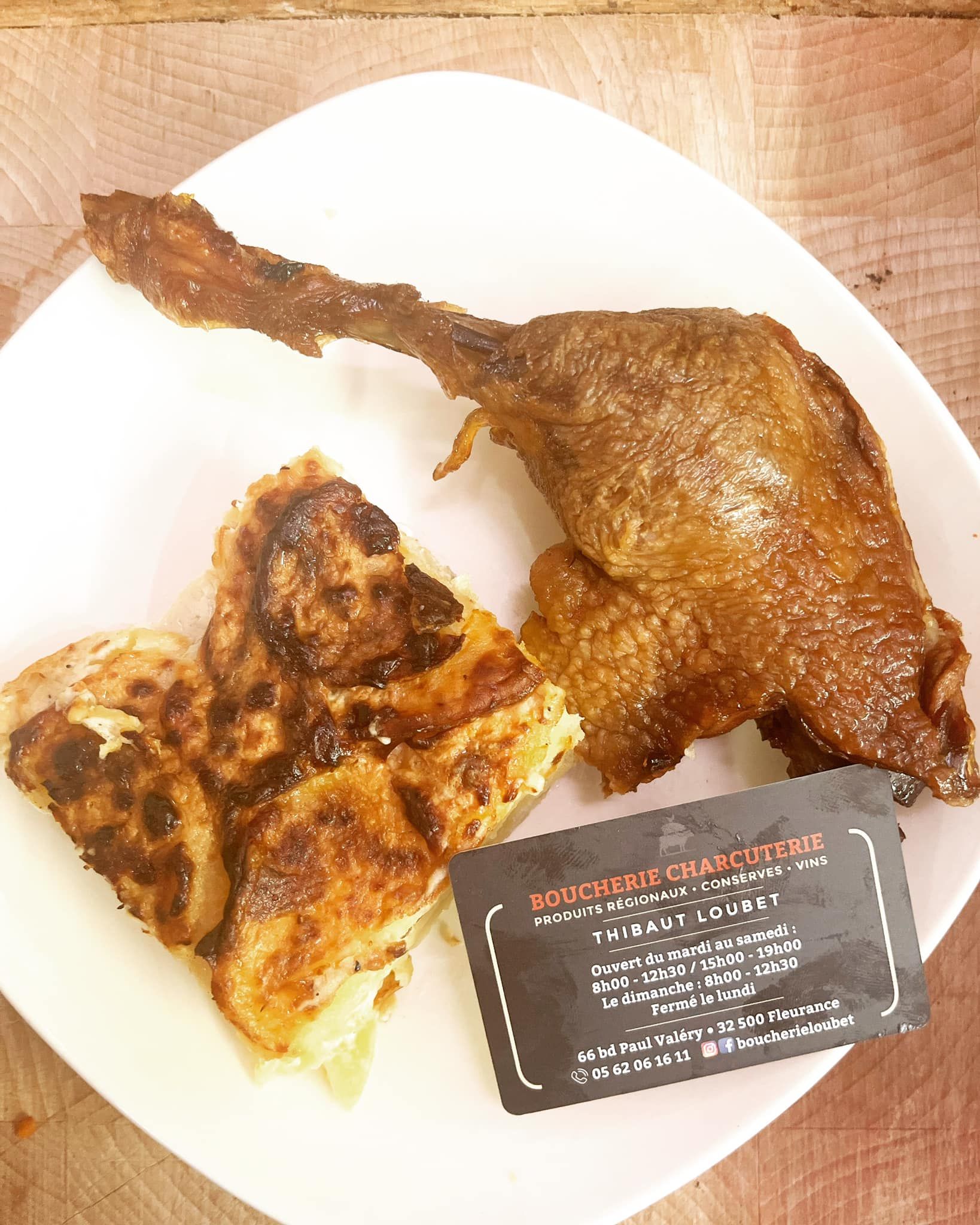 Plat préparé fait maison