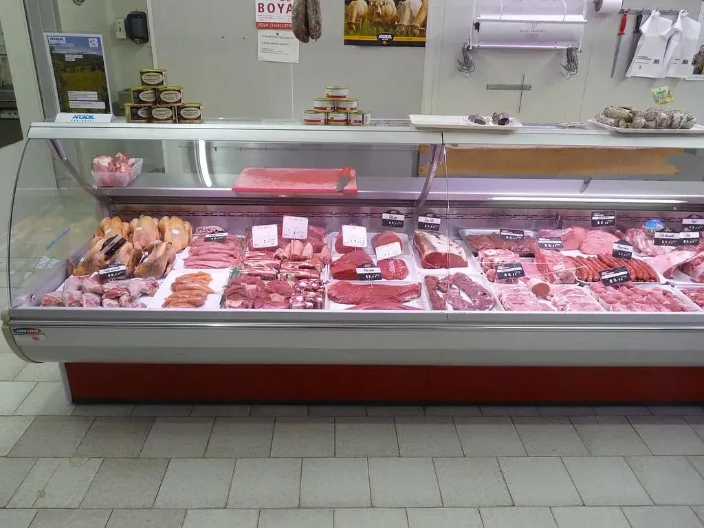 Large choix de viandes