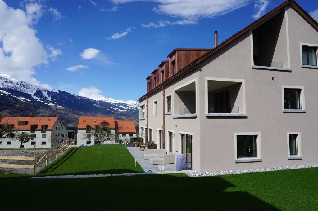 Mehrfamilienhaus Fassade - profigipser.ch GmbH - Kriessern