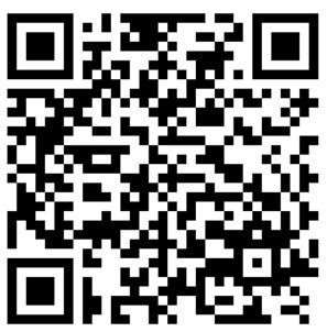 QR-Code mit einem Muster aus schwarzen und weißen Quadraten.