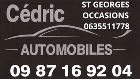 Logo de l'entreprise Cédric Automobiles sur ordinateur