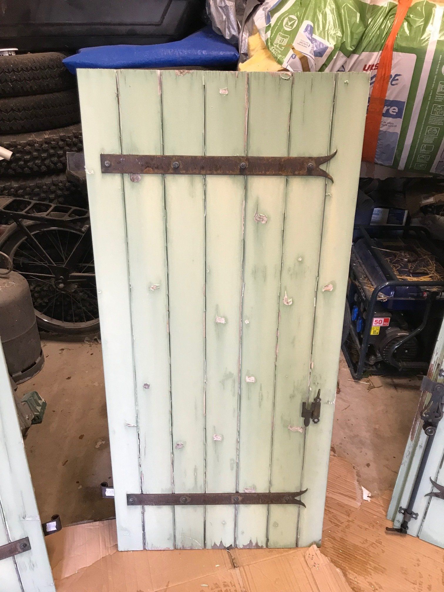 Rénovation de volets - avant