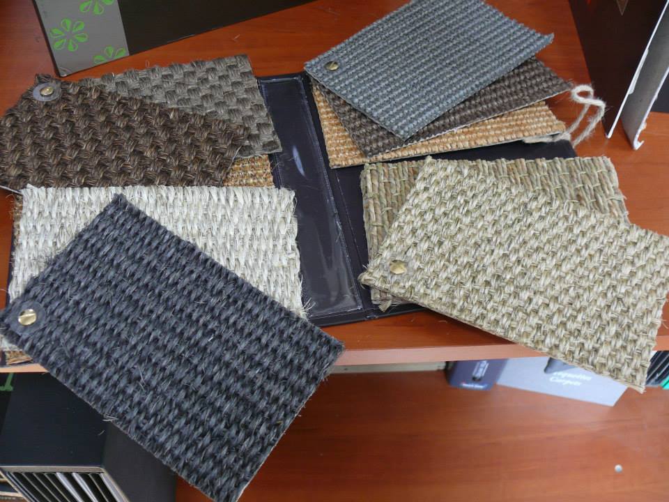 Moquette en fibre naturelle