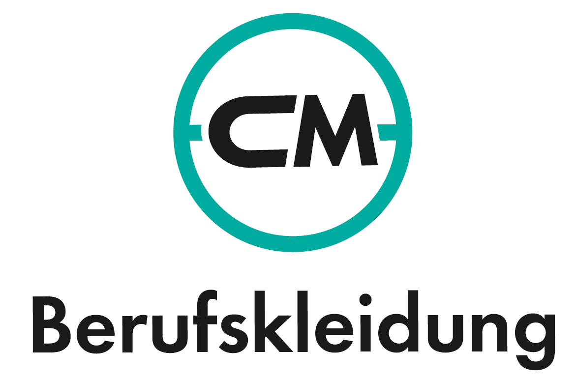 Ein Logo für eine Firma namens cm berufskleidung