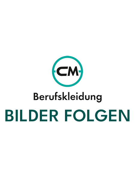 Ein Logo für cm in einem blauen Kreis auf weißem Hintergrund