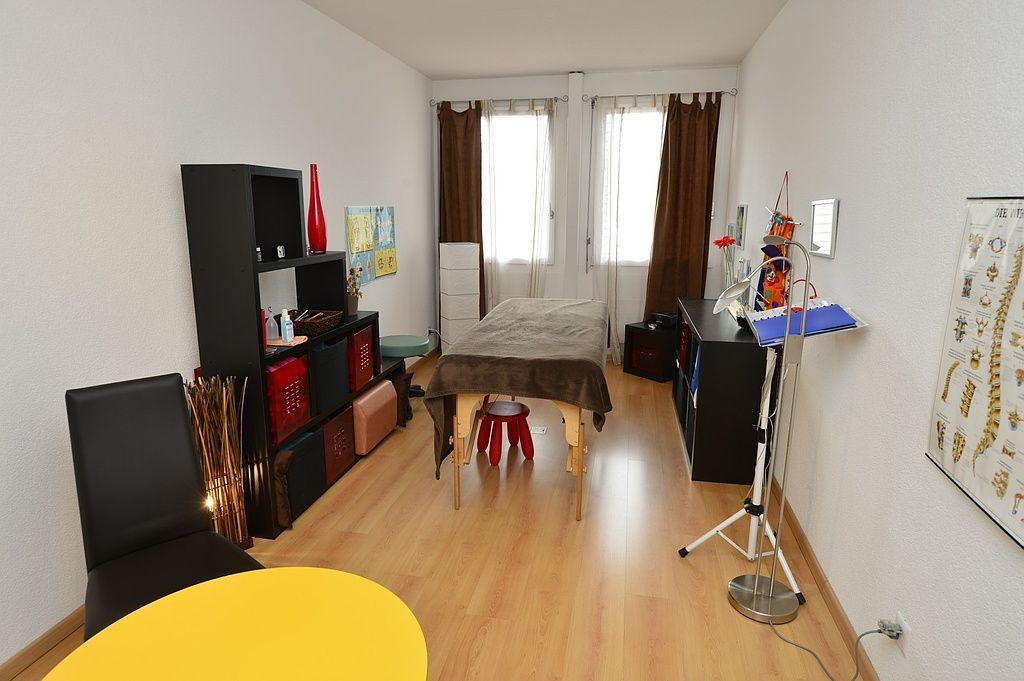 Salle de soins - Cabinet d'Ostéopathie de la Jonction à Marly