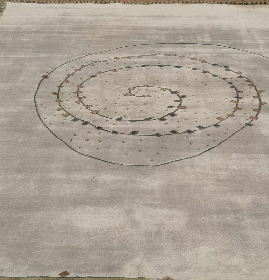 Tapis restauré.