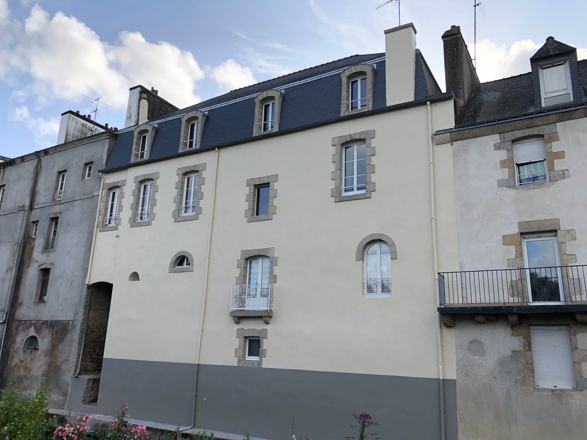 Façade rénovée et étanchéifiée