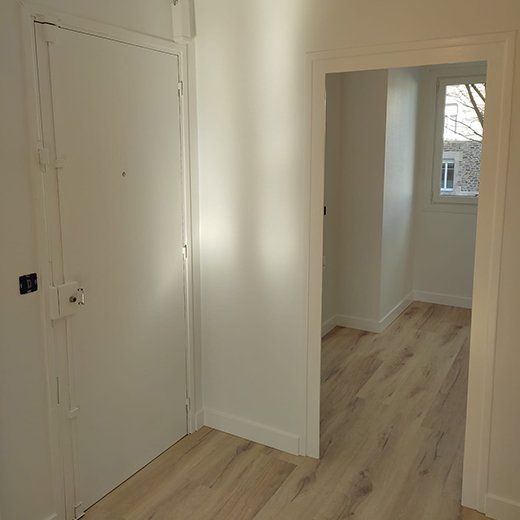 Linoléum posé au sol