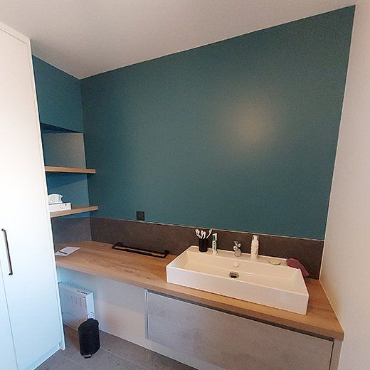 Salle de bain design.