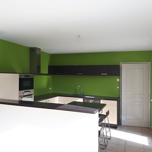 Cuisine verte.