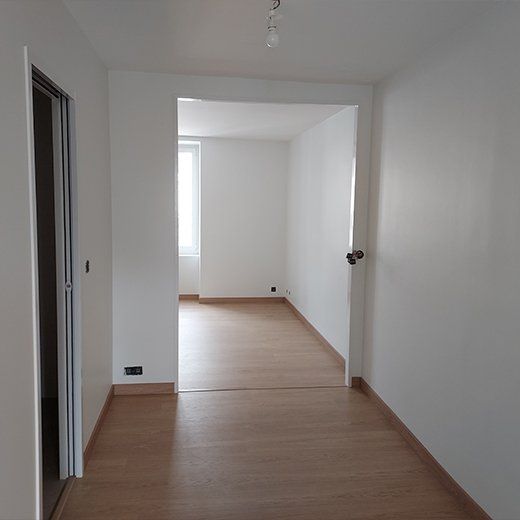 Rénovation d'un appartement en cours.