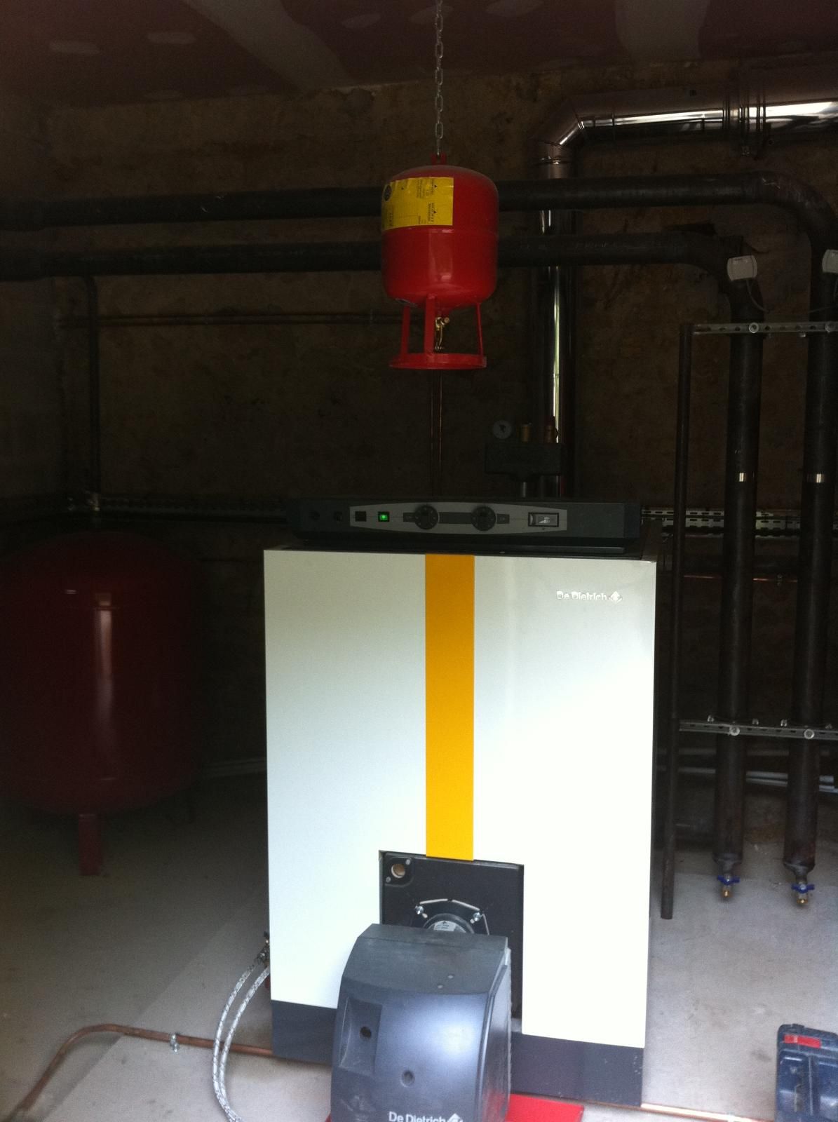 Pose et remplacement de chaudière