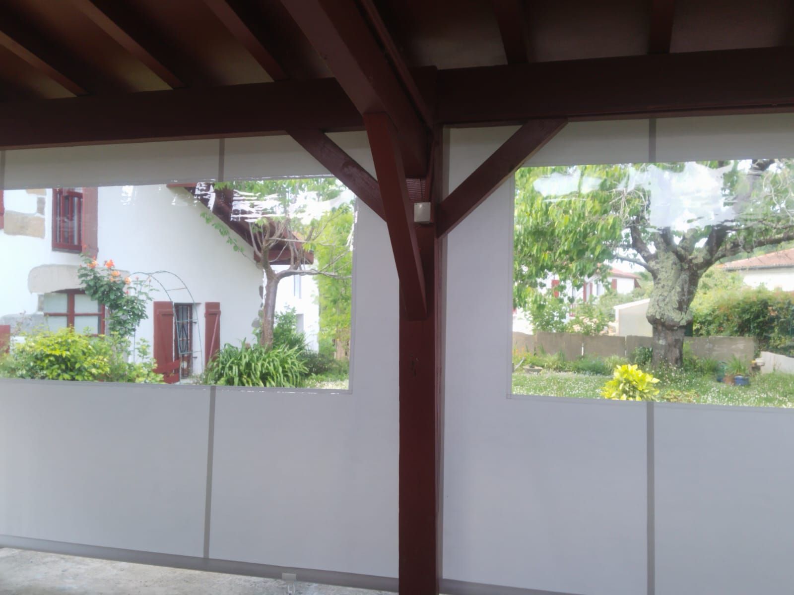 Tente en toile de l'intérieur