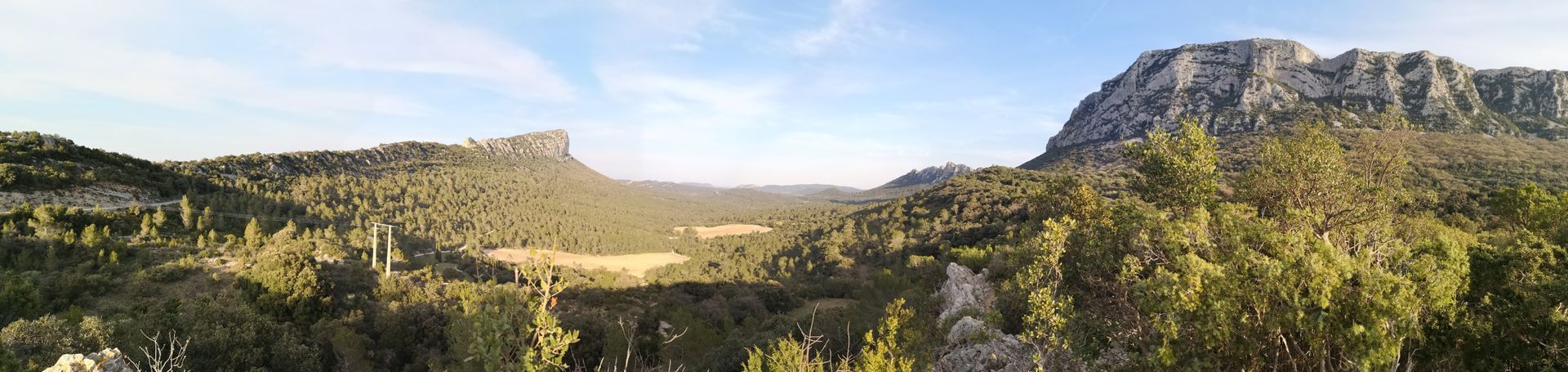 Vue panoramique Occitanie