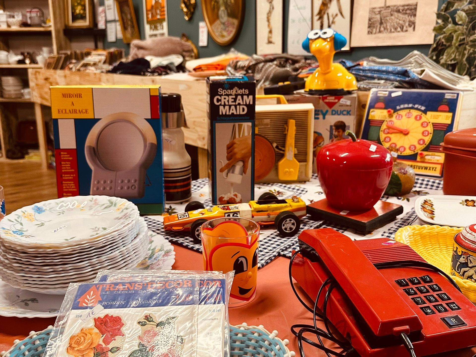 Objets des années 70