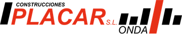 Un logotipo para la constructora Placar SL sobre fondo blanco.