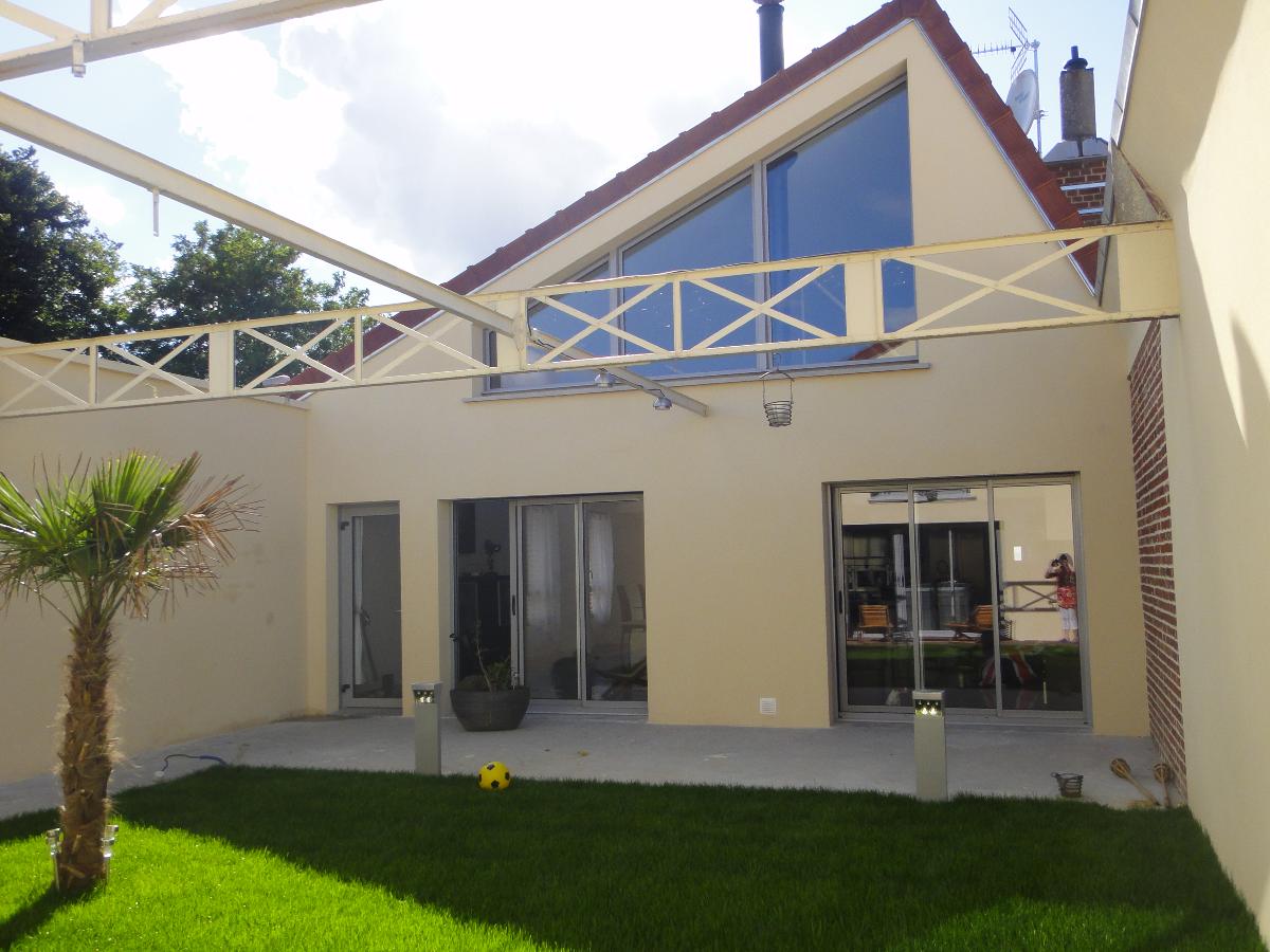 Baie vitrée - Menuiserie extérieure à Amiens dans la Somme (80)