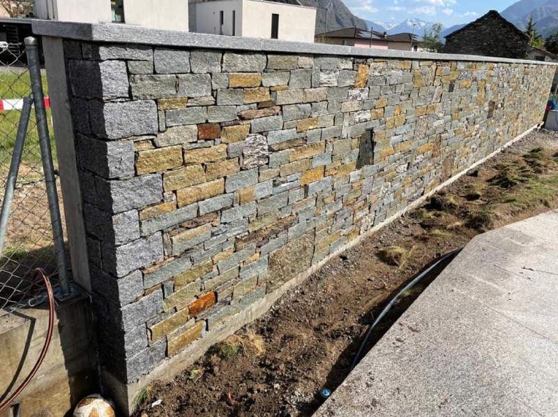muro esterno in pietra