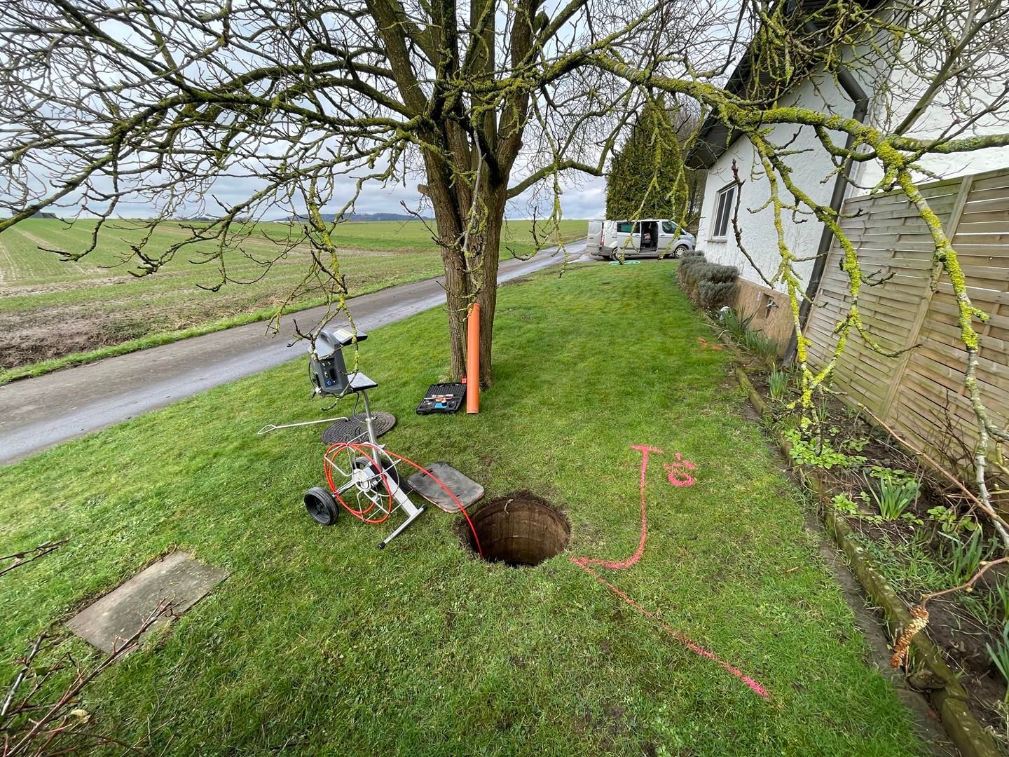 Untersuchung eines Kanals