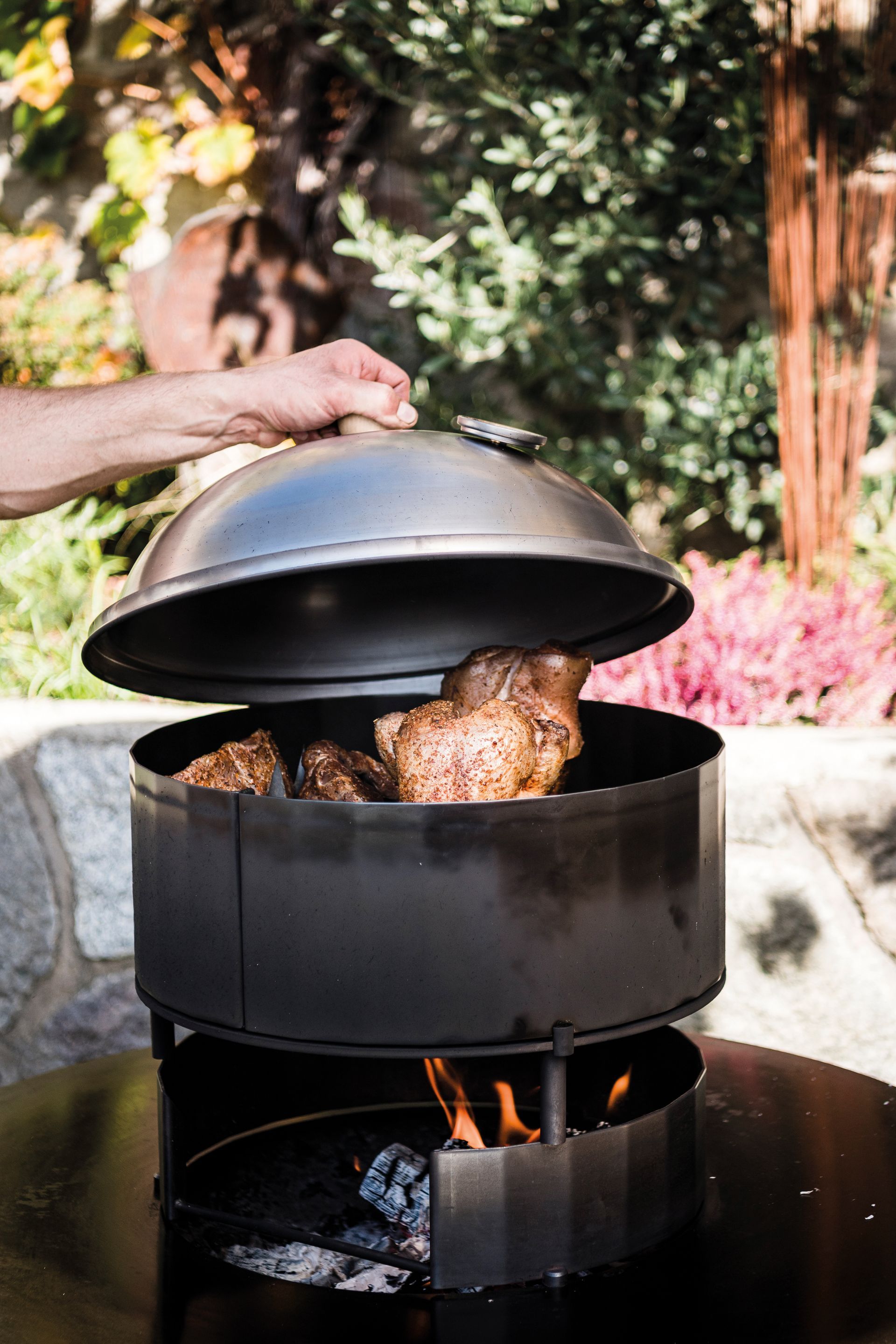 Fleisch gebraten mit Bratset von Martin Deuflhart