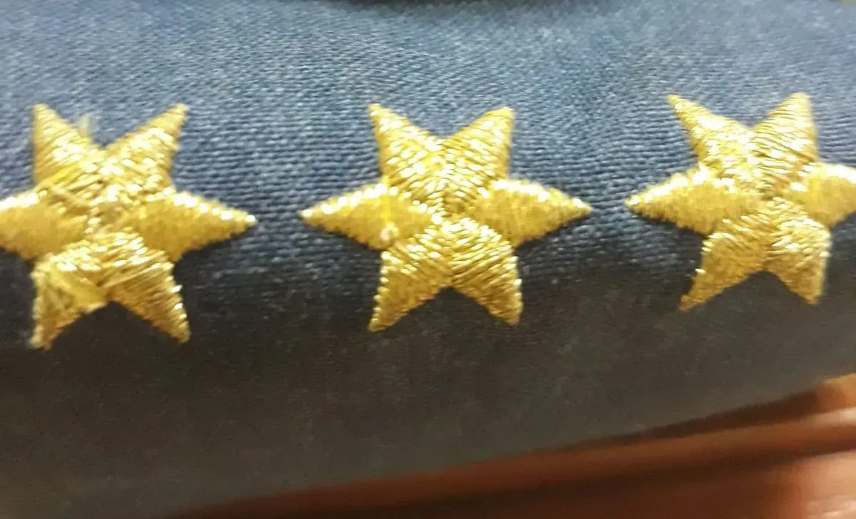 Estrellas bordadas