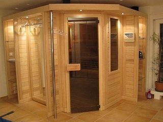 Emowell-Helo Sauna und Dampfbad-Farblicht Sternenhimmel+Sound-1