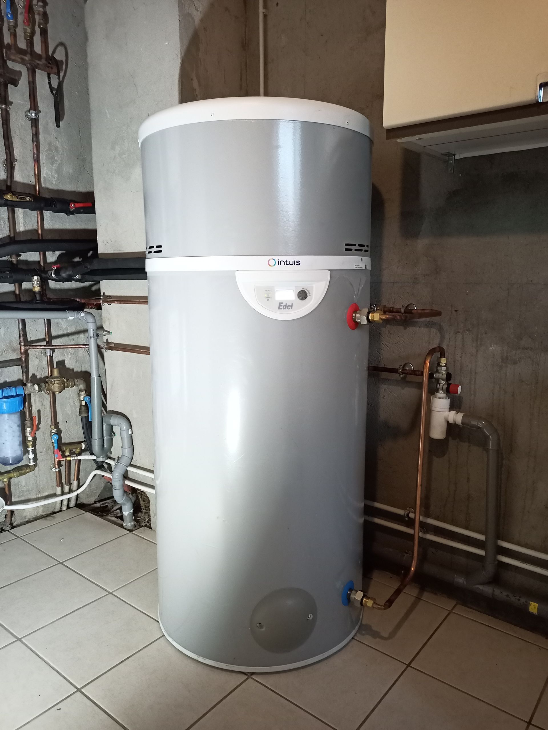 Ballon thermodynamique eau/eau INTUIS