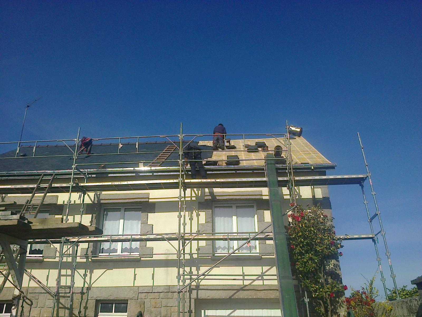 Couverture en rénovation