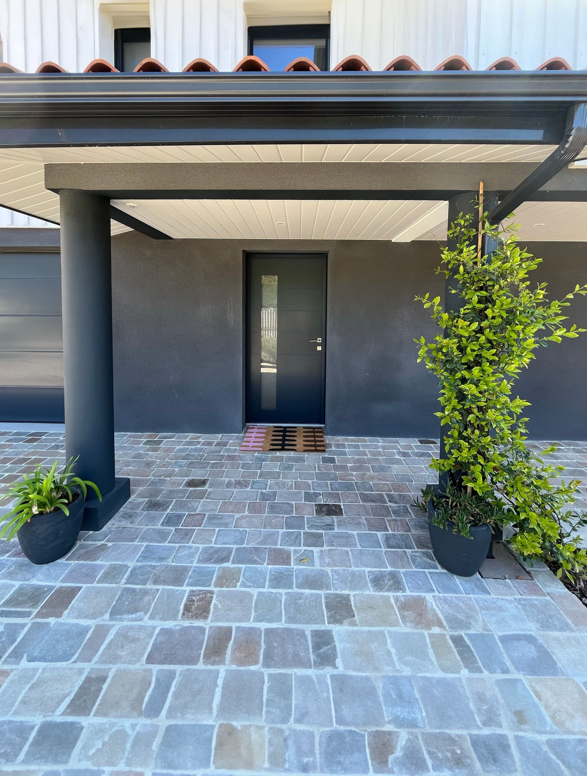 Aménagement d'allée extérieure