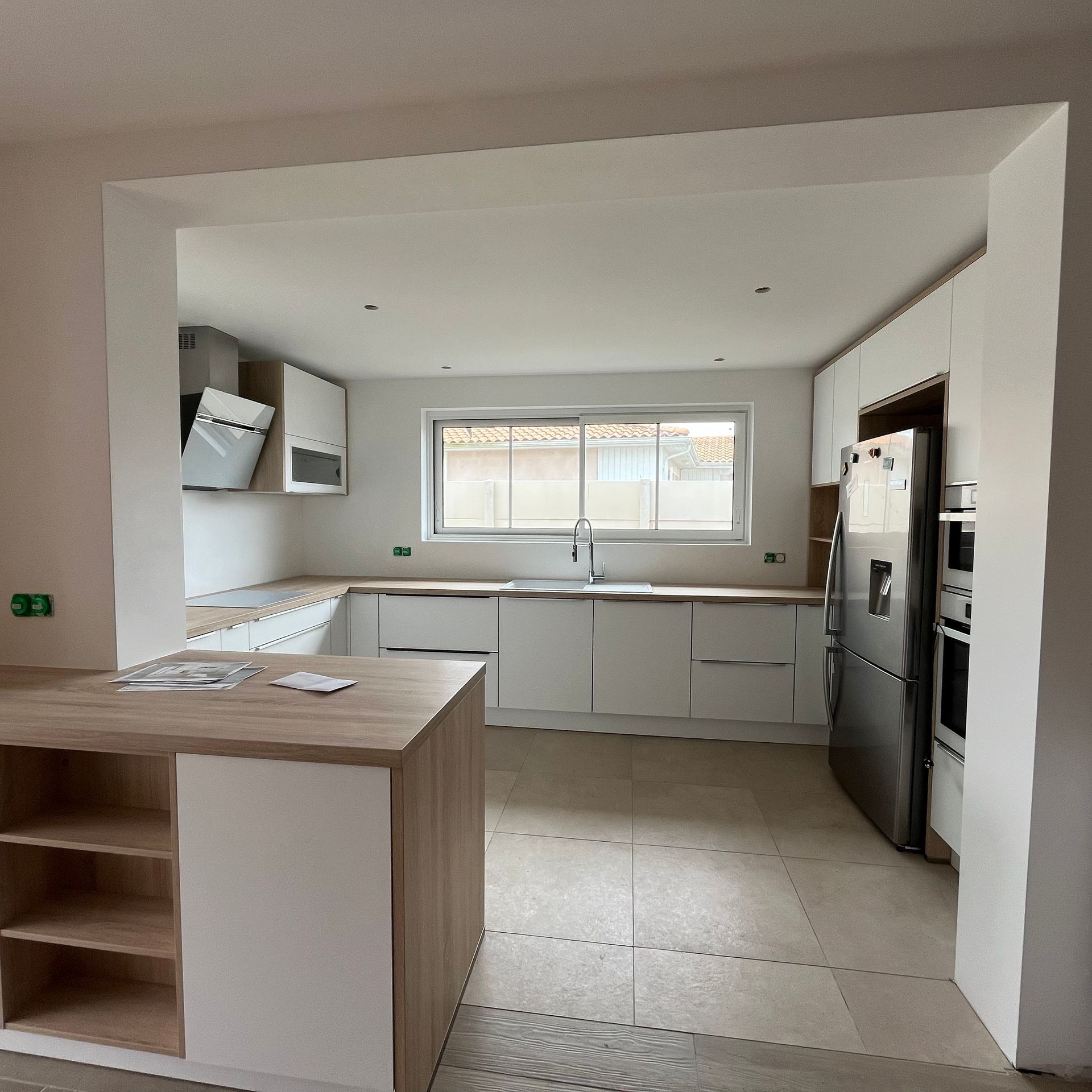 Aménagement d'allée extérieure