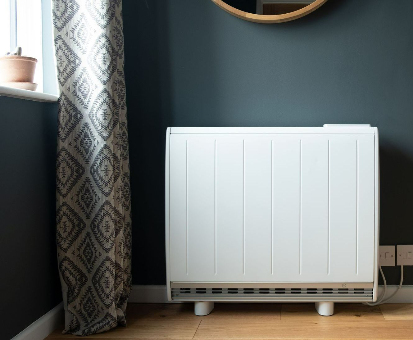 Un radiateur dans un salon