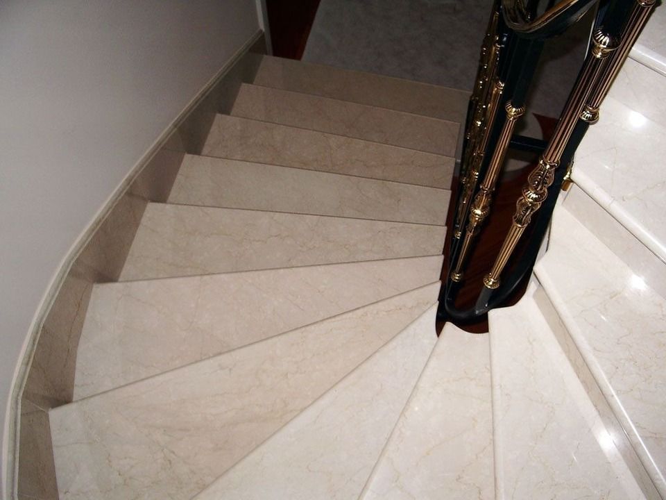 escaliers marbre