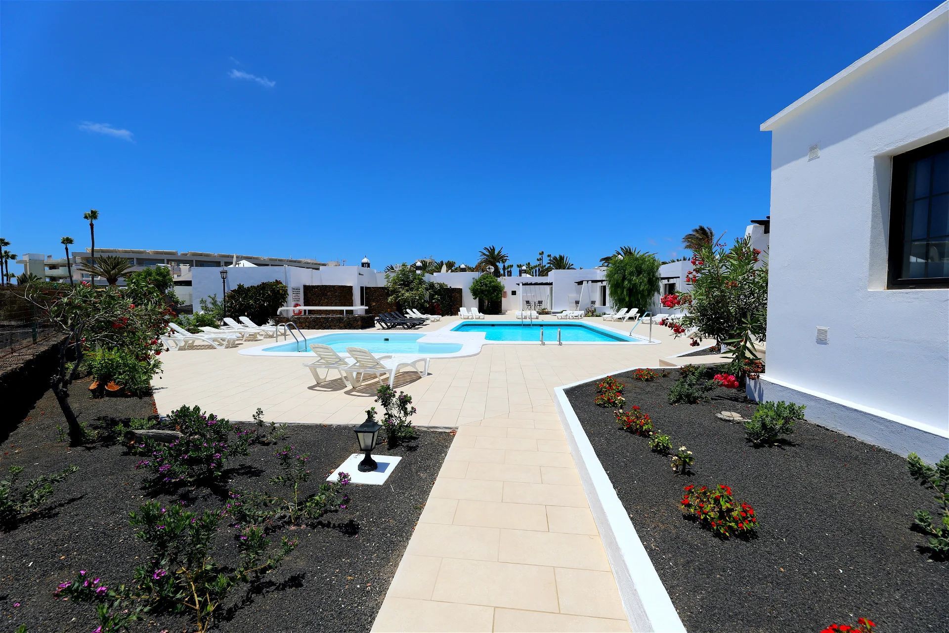 Salmarina Bungalows complex in Matagorda, Puerto del Carmen, Lanzarote