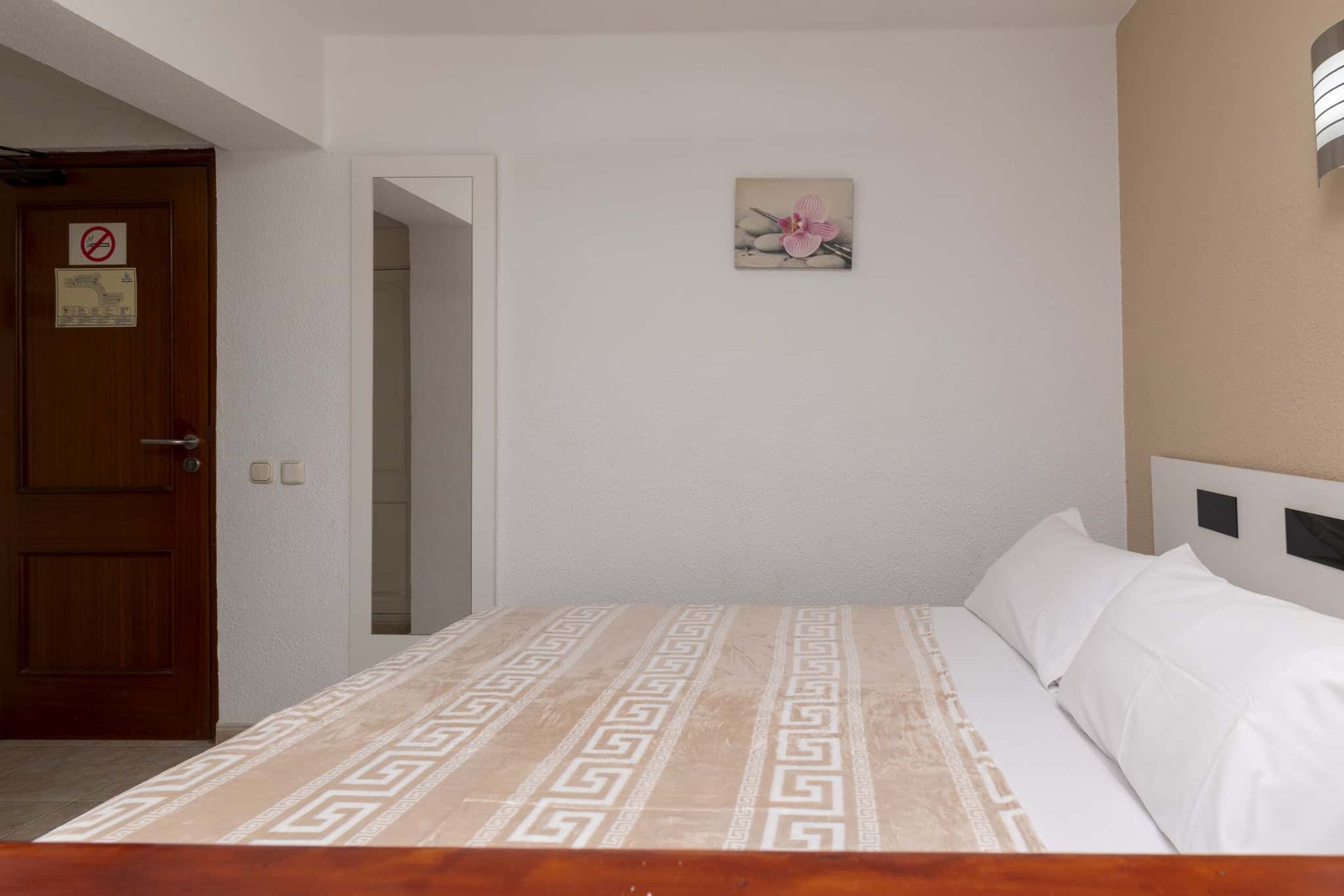 Bedroom area with double bed, long mirror, Santa Maria, Costa Adeje, Tenerife