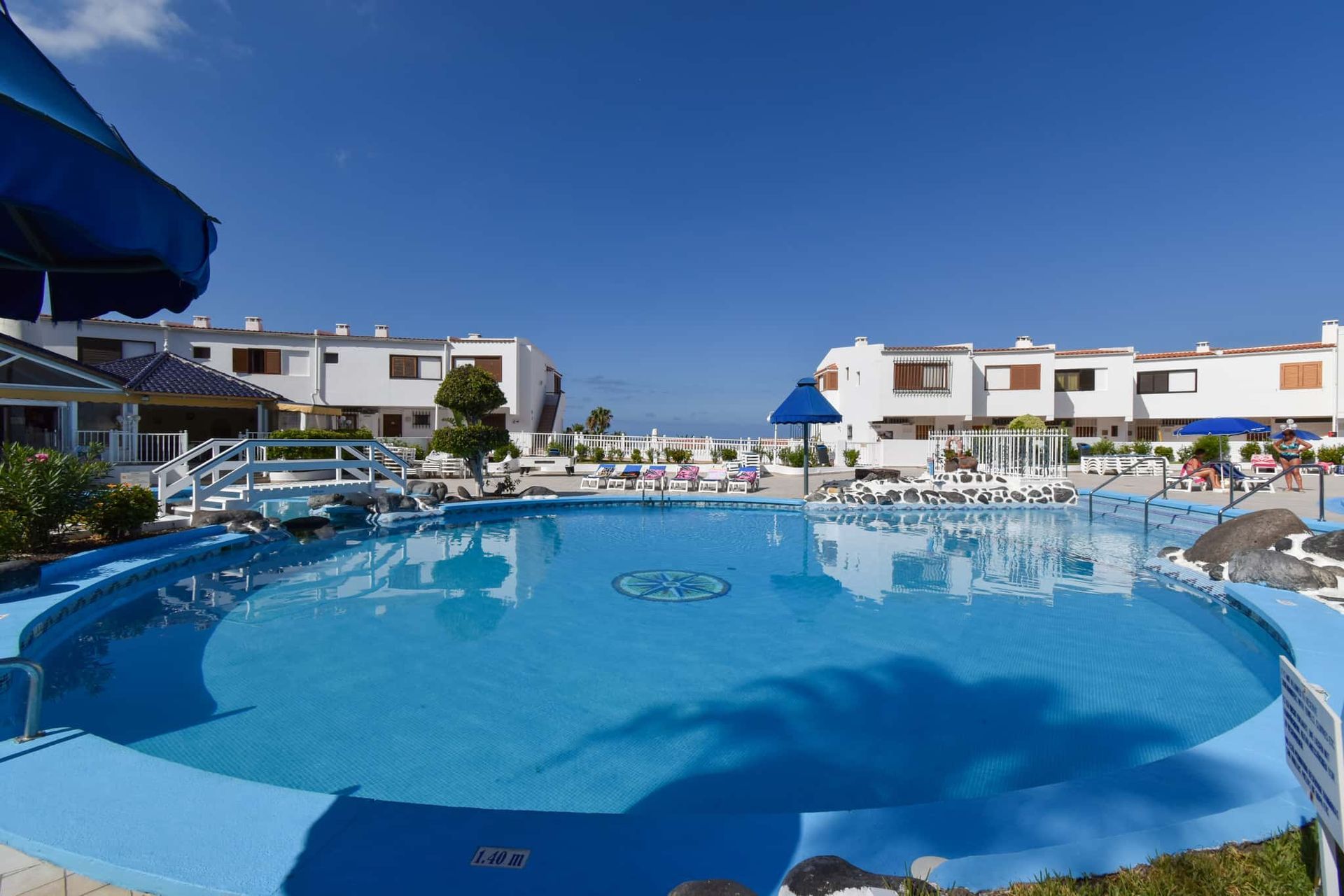 Outdoor pool at Club Atlantis, Costa Adeje, Tenerife.