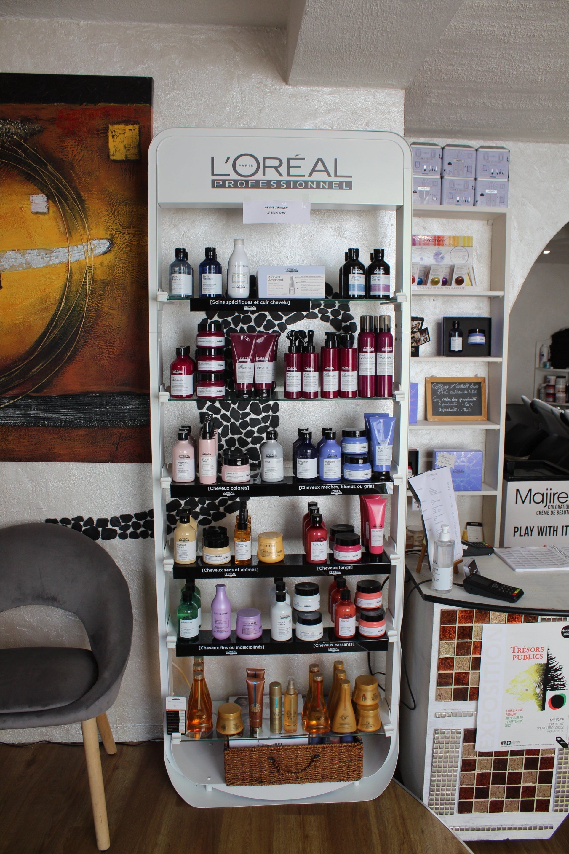 Produits pour cheveux
