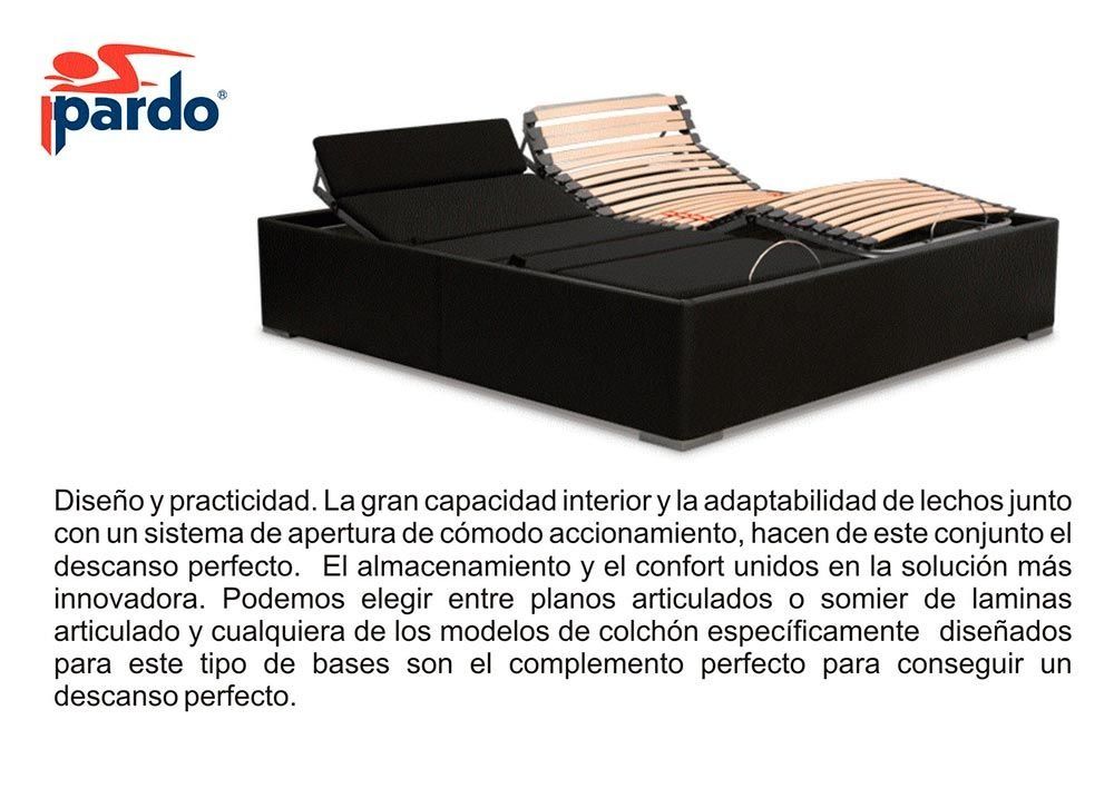 Una foto de una cama con la palabra pardo en ella