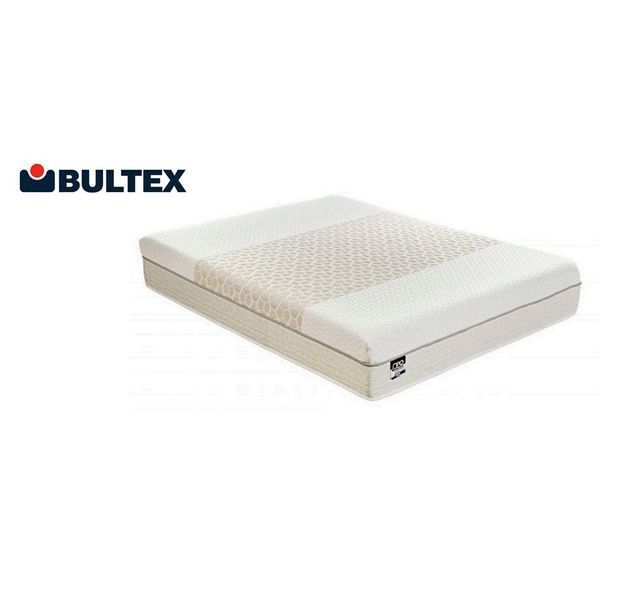 Se muestra un colchón Bultex sobre un fondo blanco.