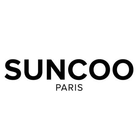 Logo SUNCOO PARIS en caractères noirs sur fond blanc.