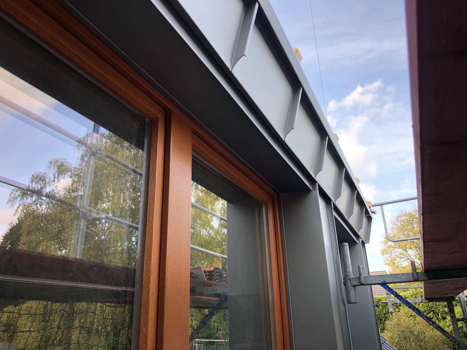 Stehfalzgaube Bayer Dachdecker