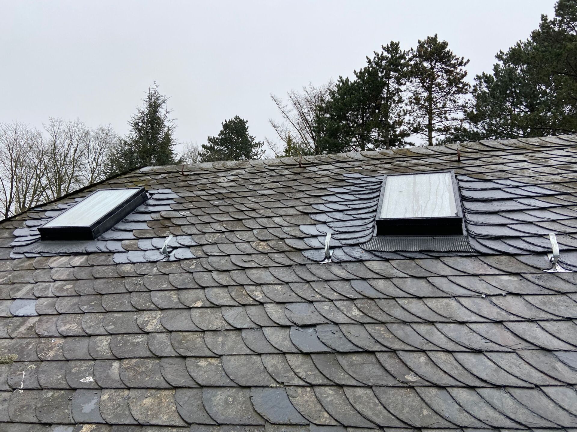 GVT Schieferdach altdeutsche Deckung