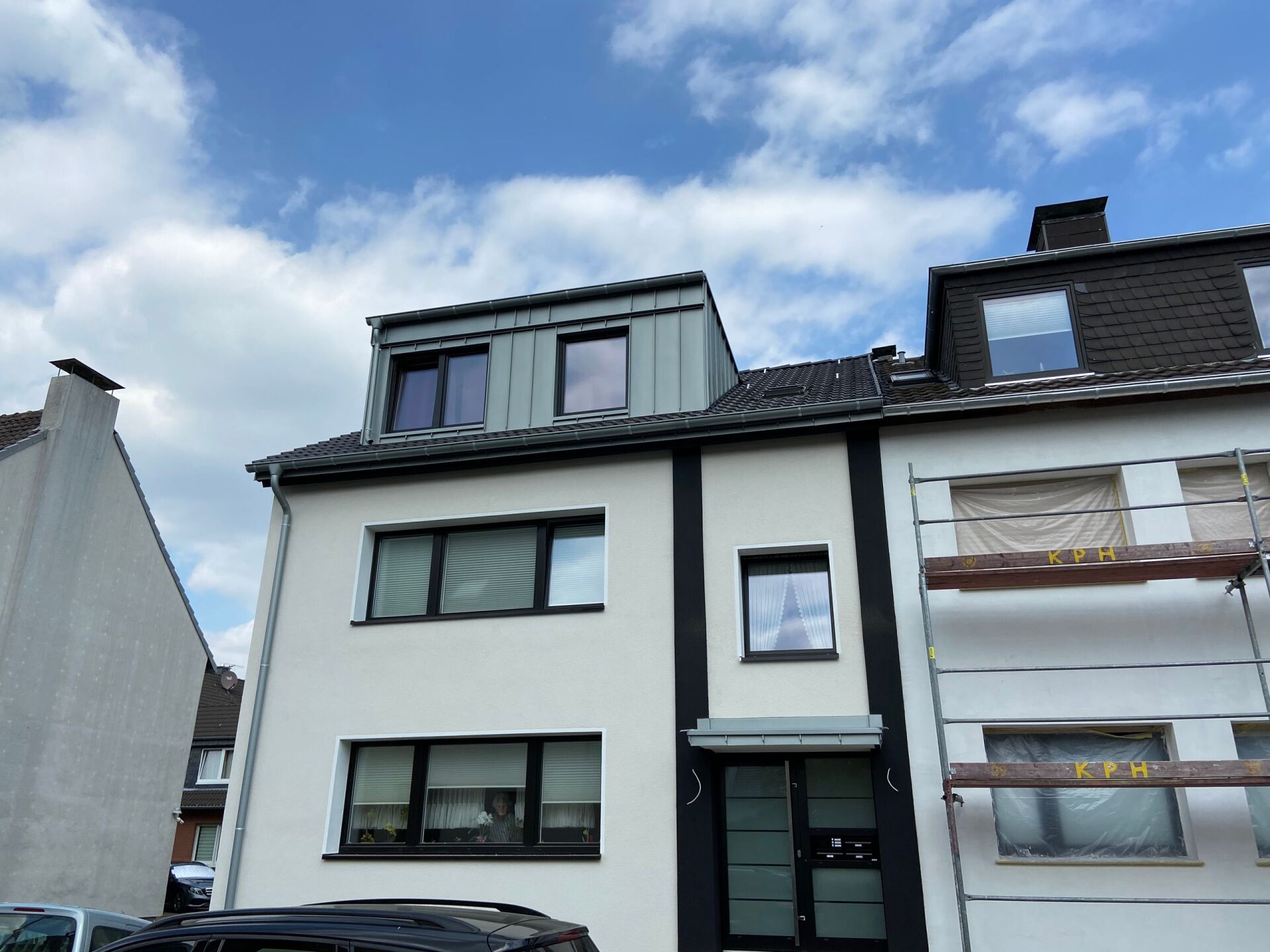 Stehfalzgaube Rheinzink Essen