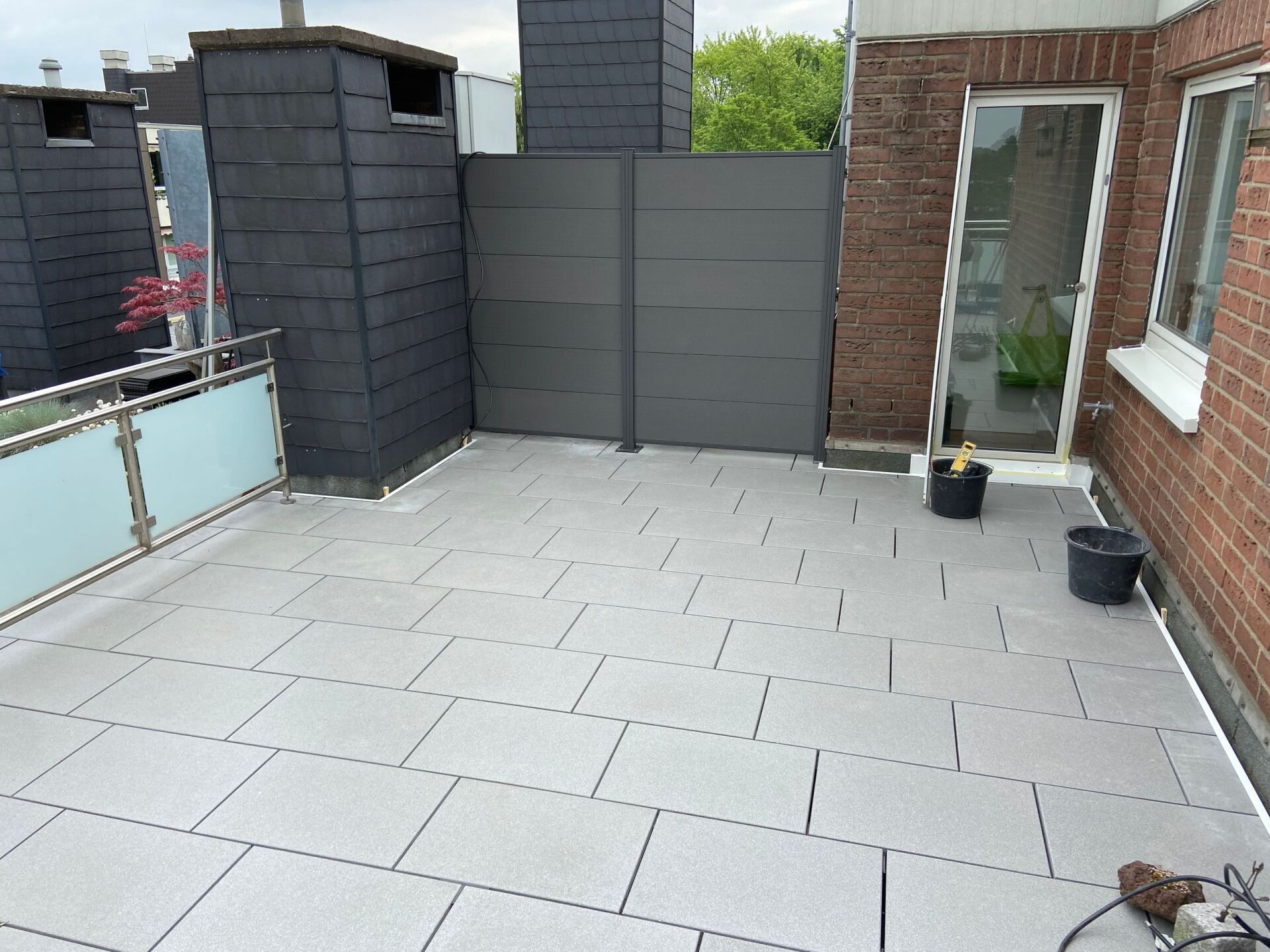 WPC Trennwand Ruhrgebiet