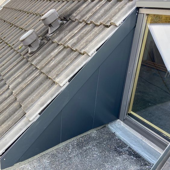 Steckfalz Dachdeckerei Bayer